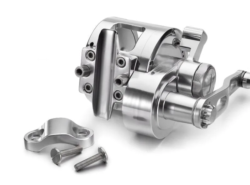CNC Aluminum Frame And Spoon1 Speed Lever Drag System Jigging Fishing Reel