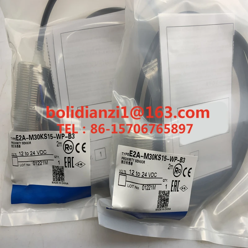 

Original proximity switch E2A-M30KS15-WP-D1 E2A-M30KS15-WP-D2 E2A-M30KS15-WP-C3 E2A-M30KS15-WP-B3
