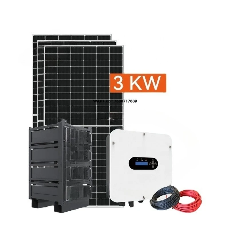 

Solar Energy System 3KW 5KW Solar Power System Photovoltaic Complete Set for Home Off Grid Full Set