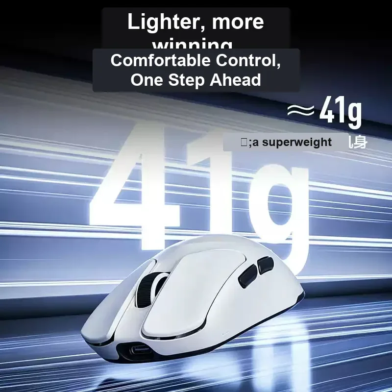Inphic IN6 Series Mouse Wireless Dual Mode Symmetrical Design for Small To Medium Hands Lightweight Gaming Mouse PC Accessories