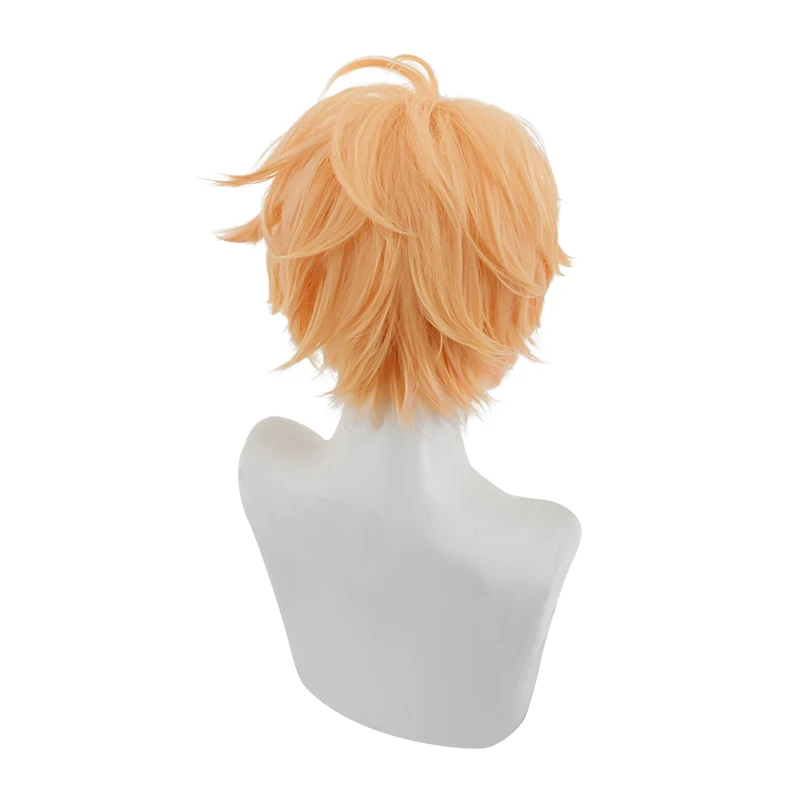 L-email wig Synthetic Hair Game LOL Lovestruck Ezreal Cosplay Wigs Valentine\'s Day Skin Wigs Blonde Color Heat Resistant Hair