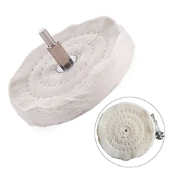 Multifunctional 4in100mm Cloth Polishing Mop Wheel Pad for Powerbattery Drill Buffing Grinder Aluminum Products