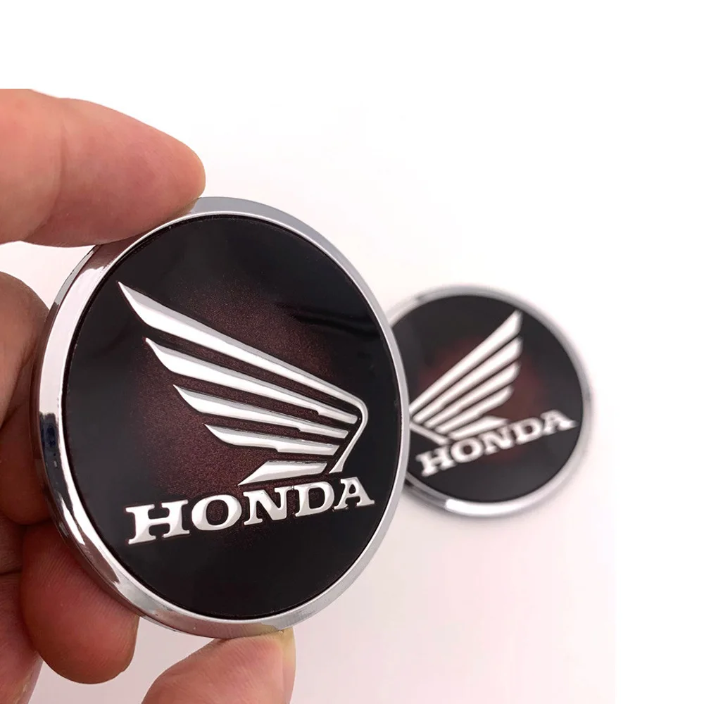 Honda autocollant moto Logo circulaire 6.2CM 3D stéréoscopique réservoir de carburant autocollant adapté pour CBR600RR/CBR1000RR/CB190SS Pcx125