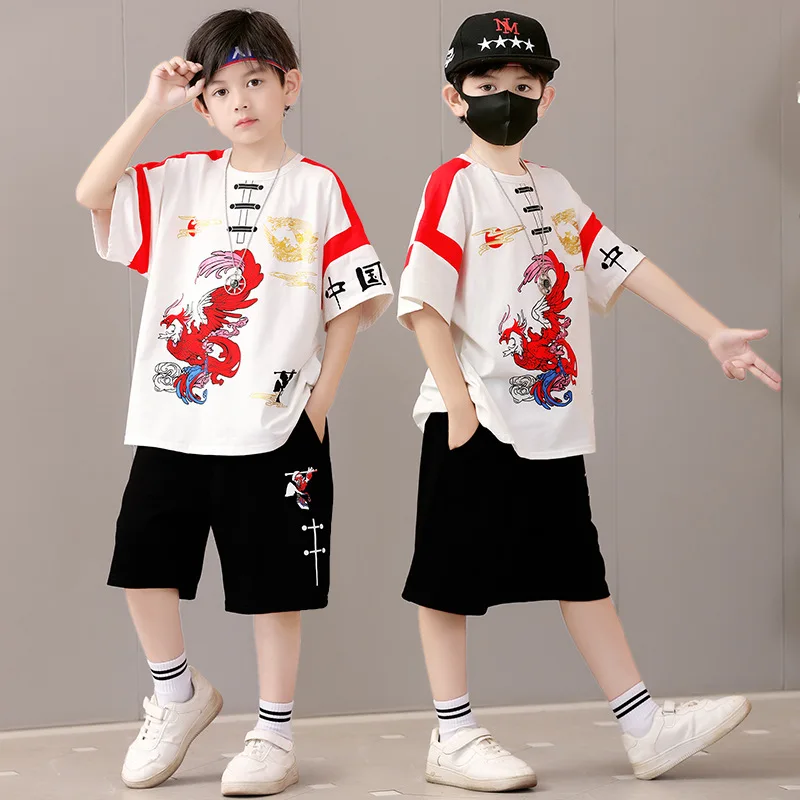 

Summer Boys Clothing Set 2024 New Children Short Sleeve Sport Suits Cartoon T Shirt + Shorts Kids Fashion Baby Boy Clothes 3-12Y