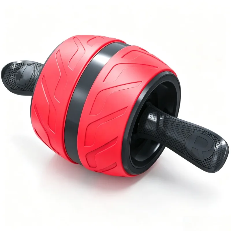 Automatic Rebound Ab Wheel for Home Gym Core Training and Abdominal Muscle Building Fitness Equipment with Ergonomic Handles