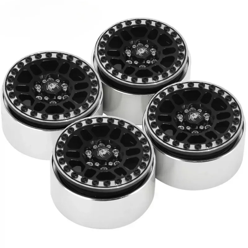 

Metal 1.9 Beadlock Wheel Rim Hub for 1/10 SCX10 TRXS TRX4 90046 D90 HPI RC Car Spare Part