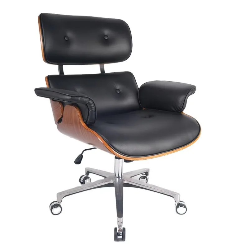 

Latest Adjustable Leather, High Back Ergonomic Office Furniture Chair