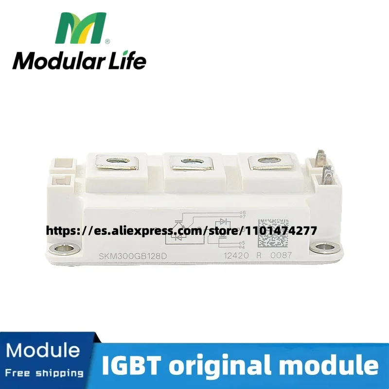 

SKM300GB128D SKM150GB128D SKM400GB123D SKM200GB123D SKM400GB12T4 SKM300GB12T4 SKM200GB12T4 Original module