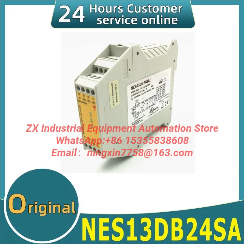 New original safety relay NES13DB24SA.