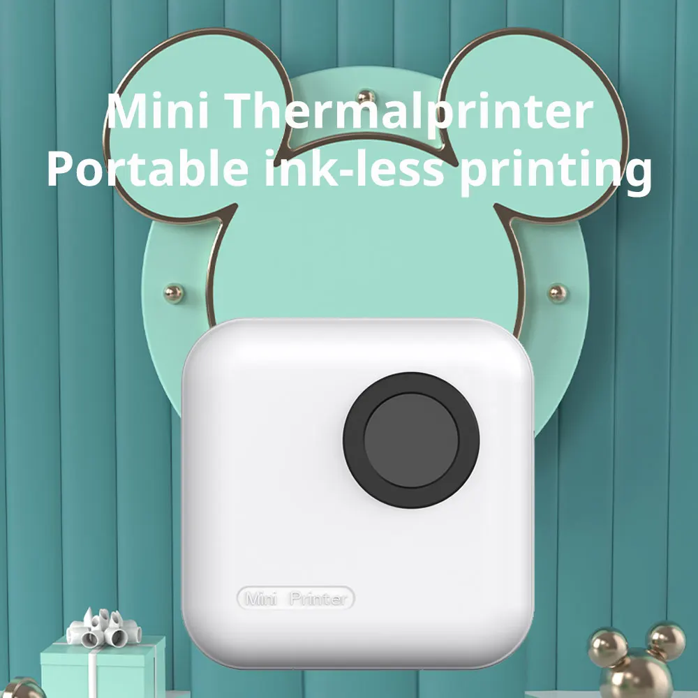 M2 Portable Mini Bluetooth WiFi New Thermal Printer Mobile Phone Photo Title Note Hot Print Pocket Student Error Label Printer