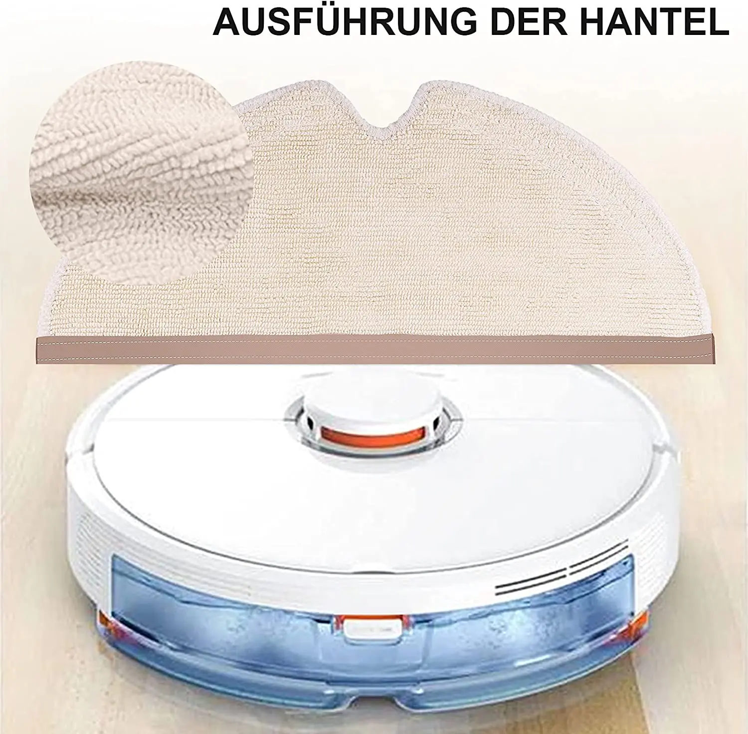 2 pçs panos mop trapos acessórios para xiaomi roborock s5 s6 max s6 s5 s51 s50 s55 xiaowa e25 e35 puro aspirador de pó peças