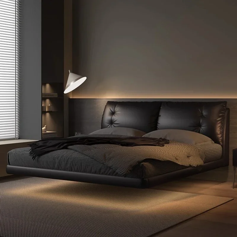 Luxury ﻿home Bed 180x200 Beds On Clearance Bedroom Furniture Bedframe Fullbed Bases & Frames Headboard Bed Table Lit King Size