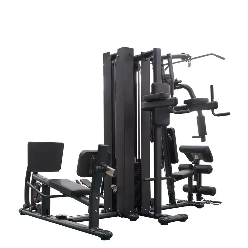 Commercial Gym Fitness Equipment Stainless Steel High Load Bearing Custom Size Double Adjustment Multi Function