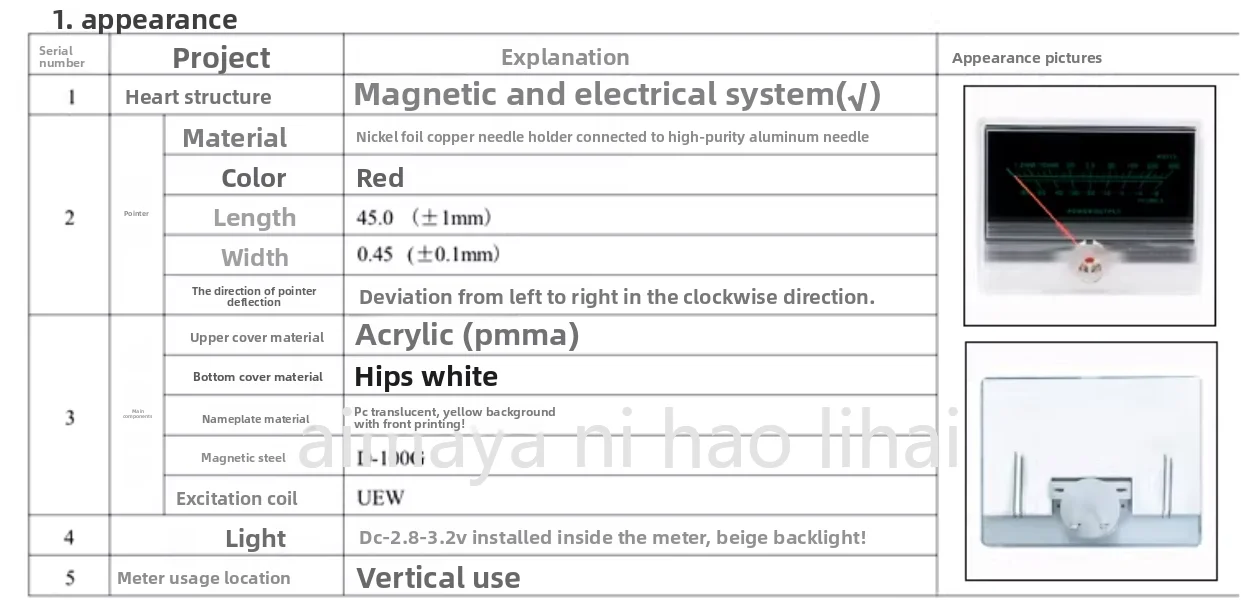 High Precision VU Level Meter Sound Pressure Power Amplifier DB Brain Audio Volume Meter TN-90