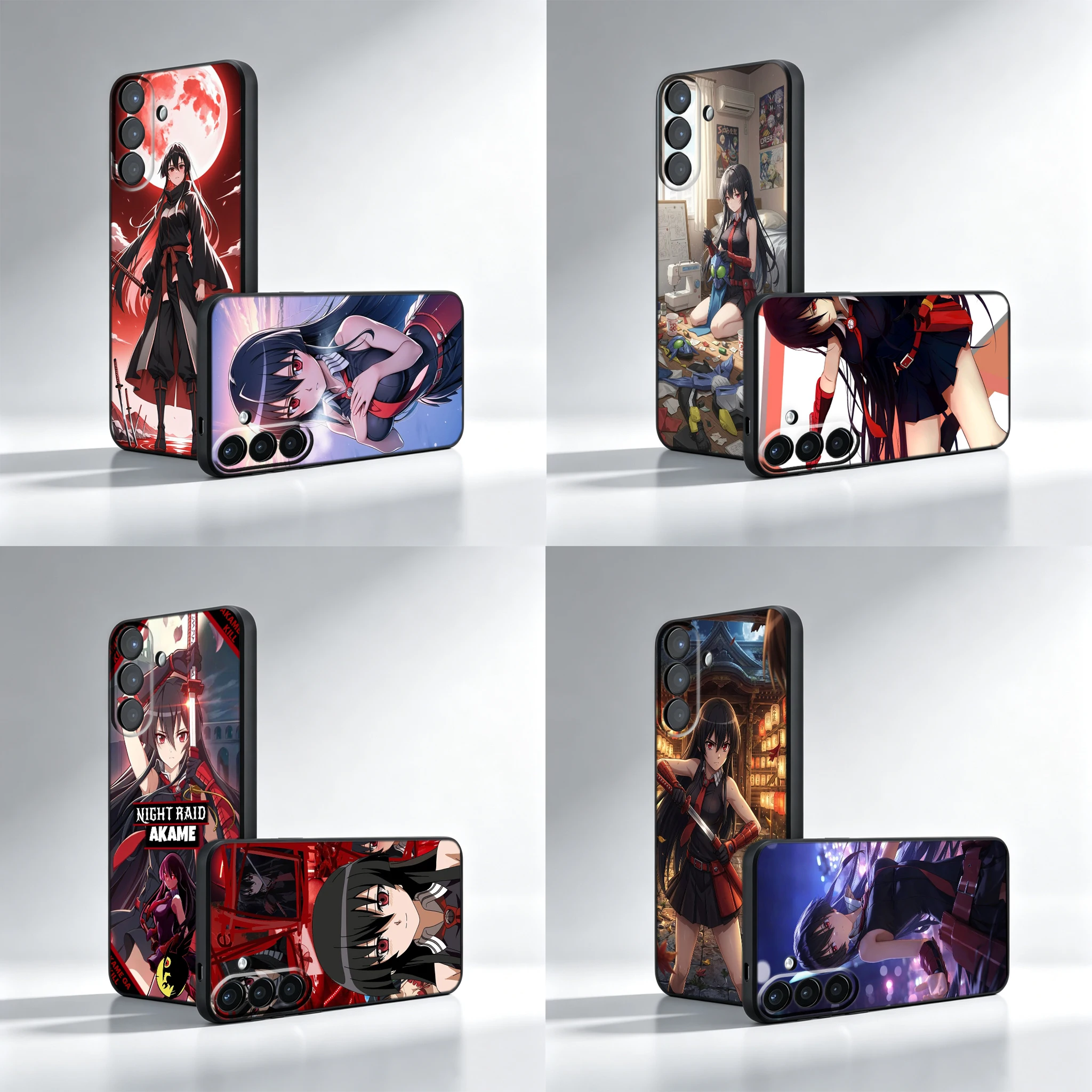 Akame From Akame Ga Kill Phone Case For Samsung A16 A26 A27 A37 A56 A57 A05S A06 A04S A55 A54 A35 A34 A25 A24 A15 A14 A71 A51 A5