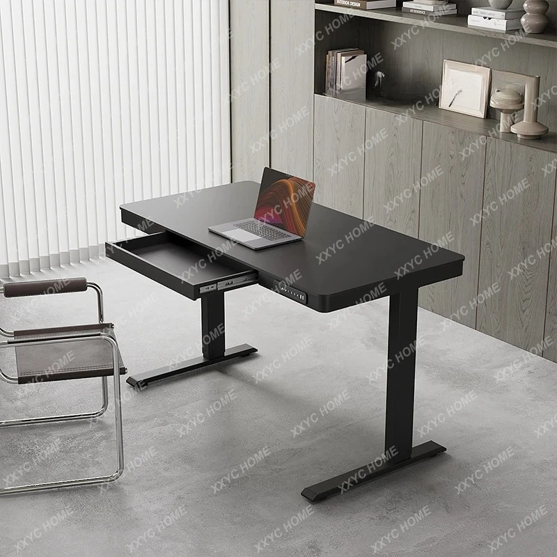 TTTTElectric Lifting Table Smart Workbench Desk With Drawer Simple Lifting Adjustable Desk