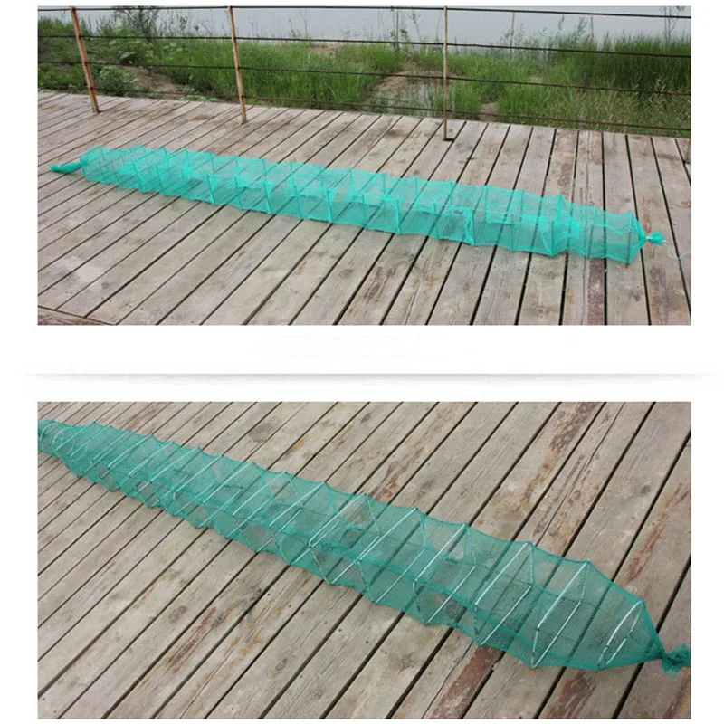 Shrimp Cage Fishing Net Catcher Trap Foldable Portable For Crab Crayfish Lobster Shrimp Cage Fishing Net Catcher Trap