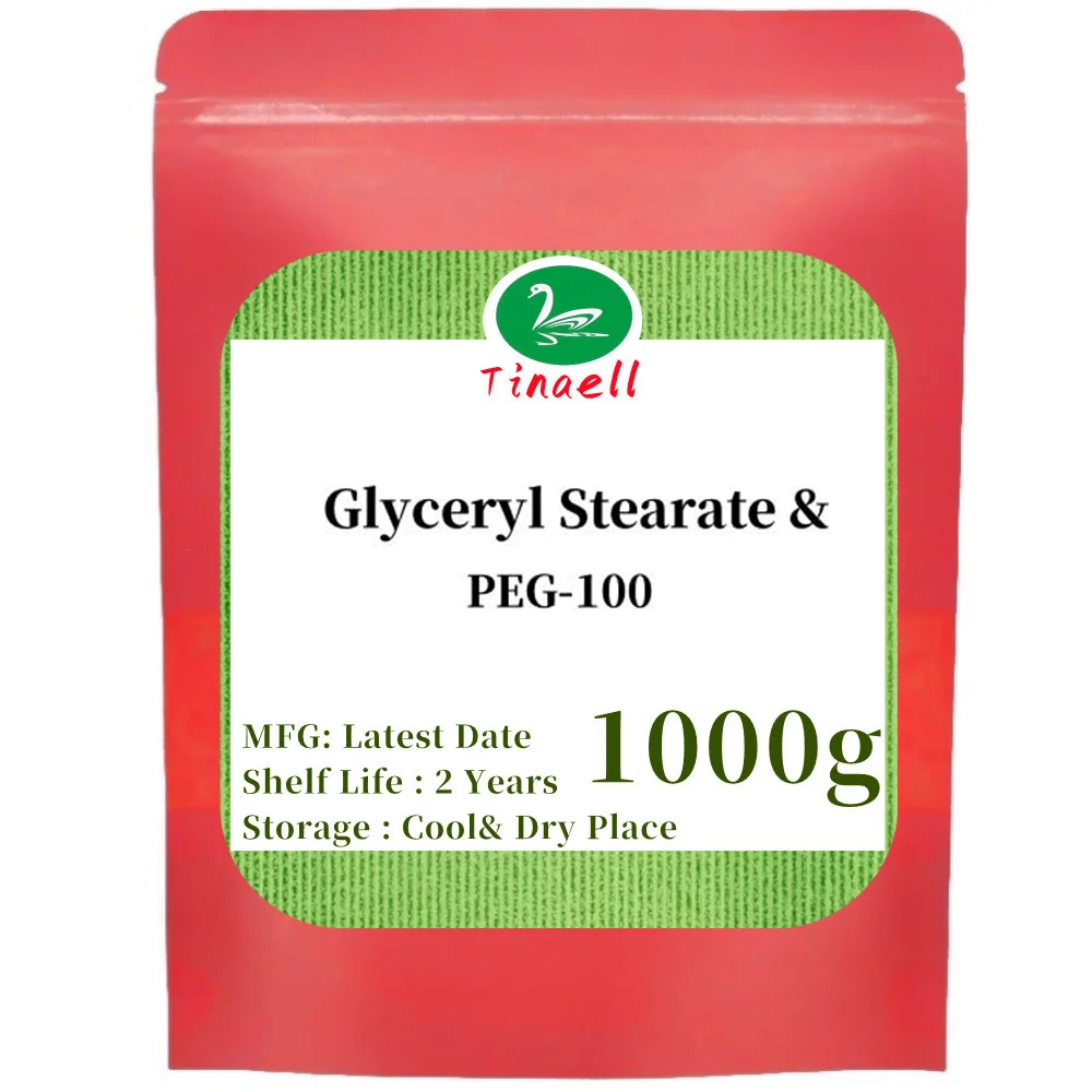 Горячая поставка Глицерил Stearate и PEG-100 Stearate Flakes A165 Косметический эмульгирующий воск Костическое сырье