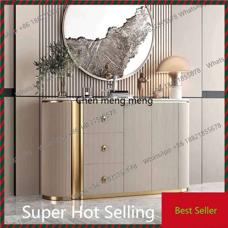 Modern luxury living room cabinet Minimalist Interior elegant design storage cabinet Nordic gabinete de almacenamiento furniture