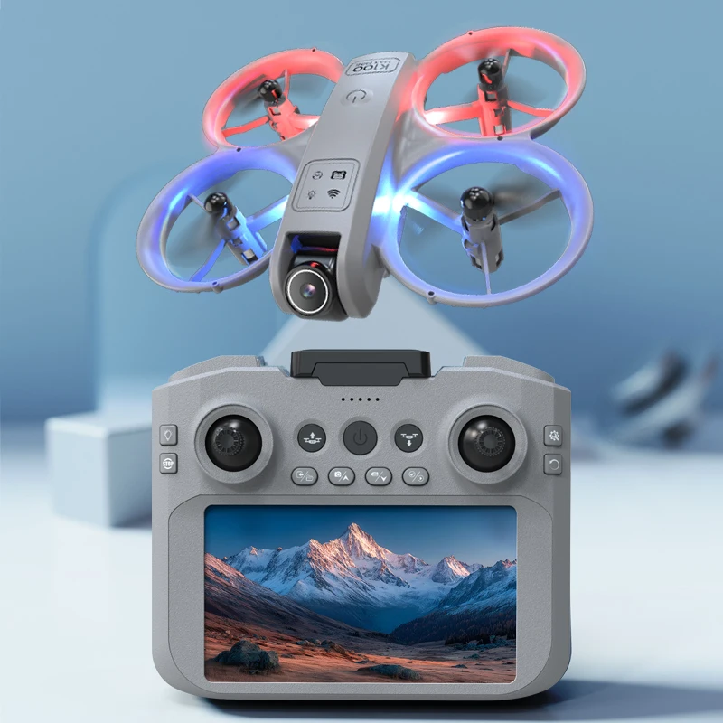 

Новый дрон K100 MAX 2026 4,3-дюймовый HD двойной камеры для предотвращения препятствий профессиональный квадрокоптер с технологией оптического потока игрушка в подарок