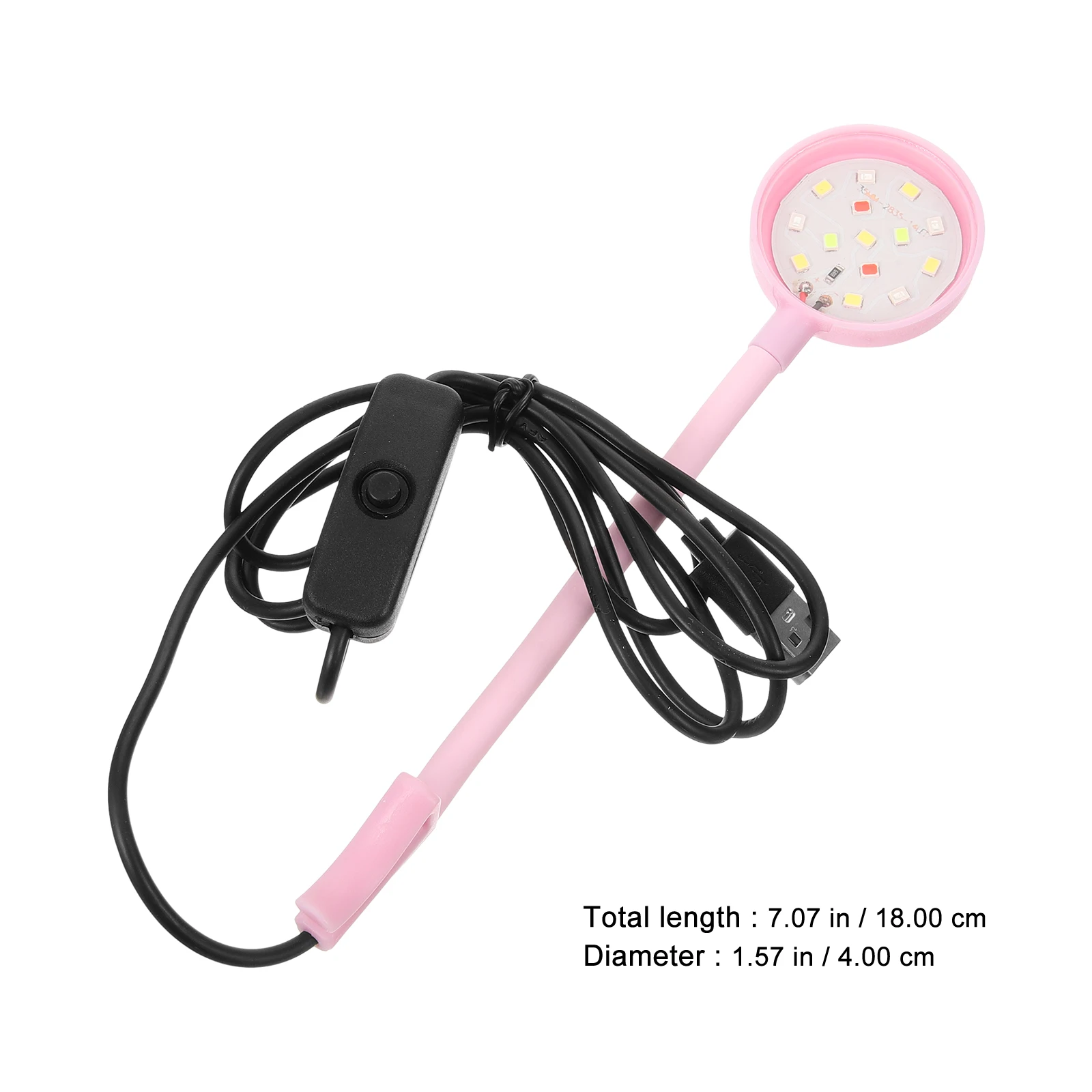 

Clamp Type Aquarium Led Lamp Fish Tank Light 360 Degree Rotation Usb Household Lighting For Marine Aquarium Reptile Farming