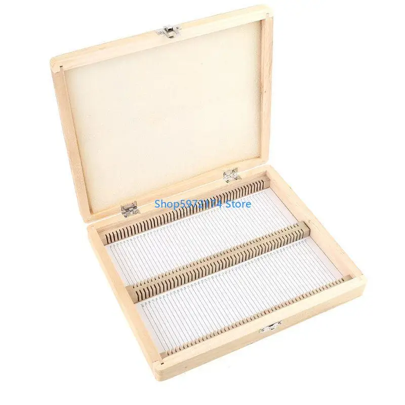 Y3NB 100-piece Wooden Slicing Box Pathological Slicing Box Biological Storage Box