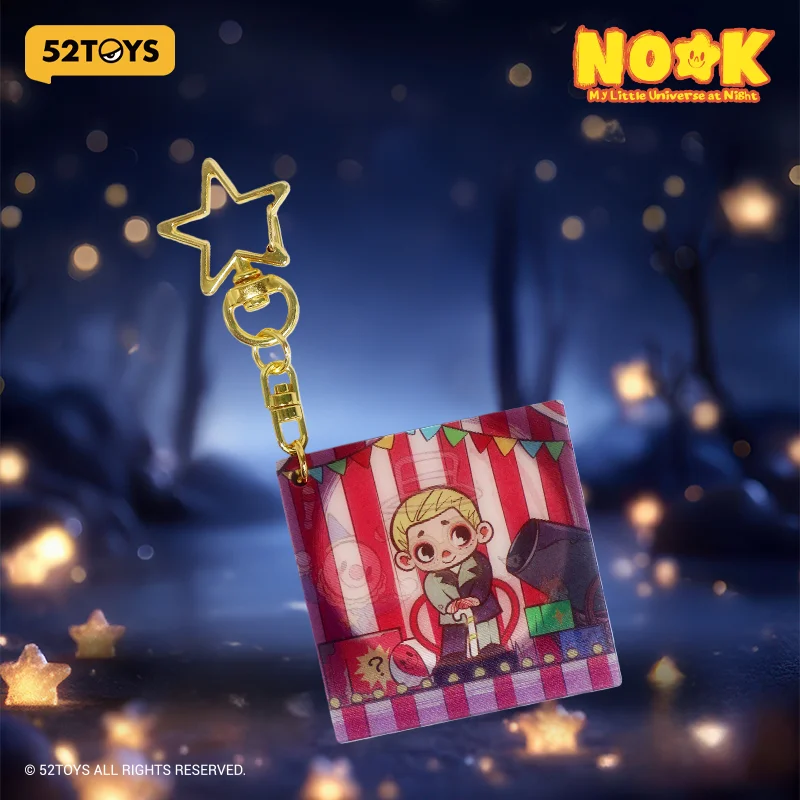

52TOYS NOOK Night Series Лениковый брелок, акриловая подсветка