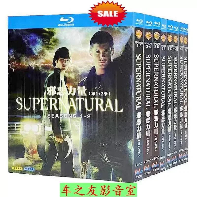 Blu ray High Definition American Drama Evil Power Seasons 1 to 15 BD Disc Box Set 30 DVDs with Chinese and English Subtitles
