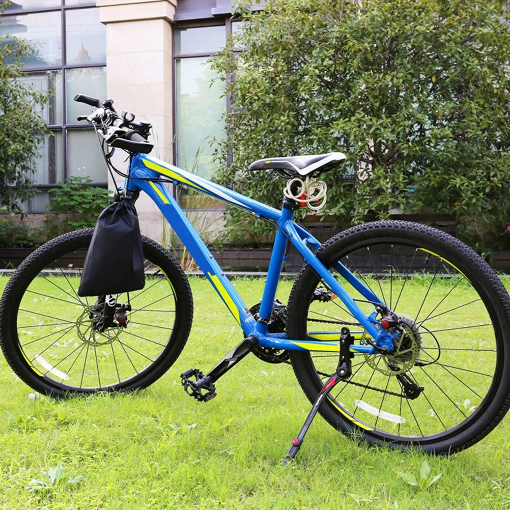 190T Copertura per bici in nylon Impermeabile antipolvere Protezione per scooter per moto Borsa portaoggetti con fondo elastico Pieghevole per uso esterno