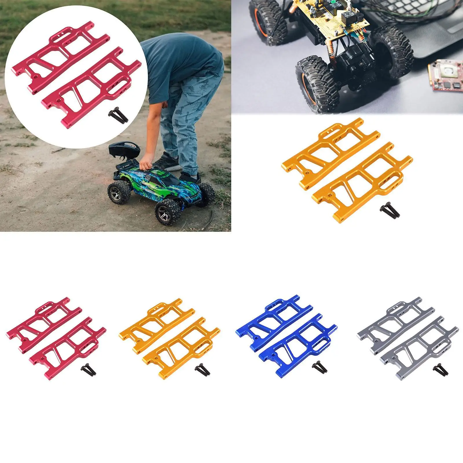 Improved front lower arm 1:10 RC car -upgrade accessories for