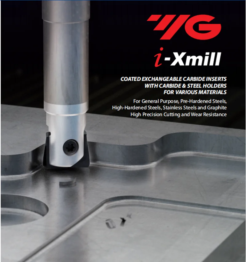 insercoes de esfera de i xmill d10 r5 revestidas insercoes de carboneto exchangeable com suportes de carboneto yg1 01