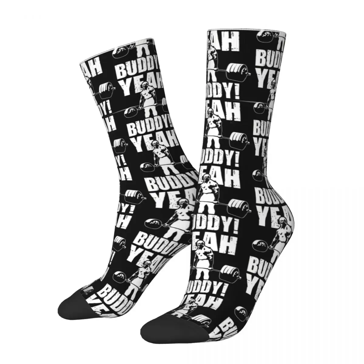 GYM Ronnie Coleman GOAT Bodybuilding Yeah Buddy Lightweight Baby Men Women Socks Outdoor Novelty Spring Summer Autumn Winter