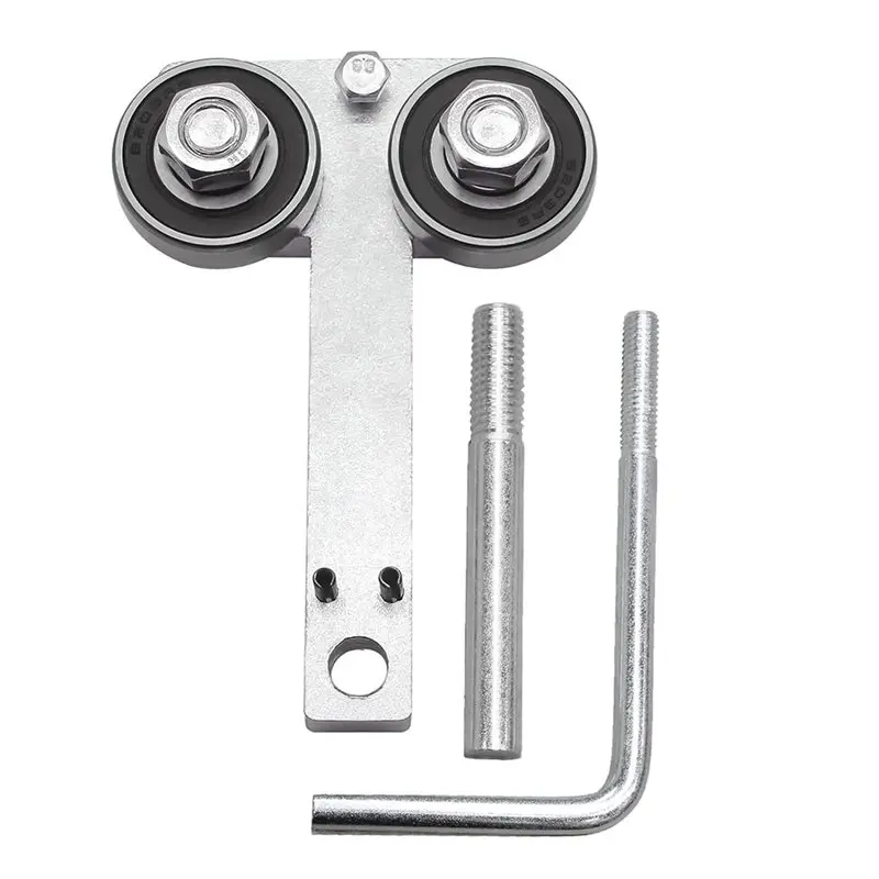 

MOPHE-Adjustable Chainsaw Accessories, Cast Iron Steel Chainsaw Bar Rail Closer Tool, Chainsaw Bar Rail Tightening Repair Tool