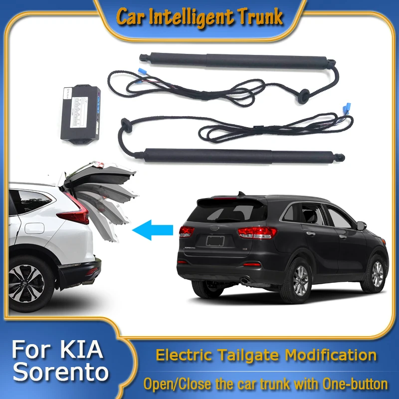 For KIA Sorento UM 2014~2020 Car Power Trunk Opening Electric Suction Tailgate Intelligent Tail Gate Lift Strut Modification