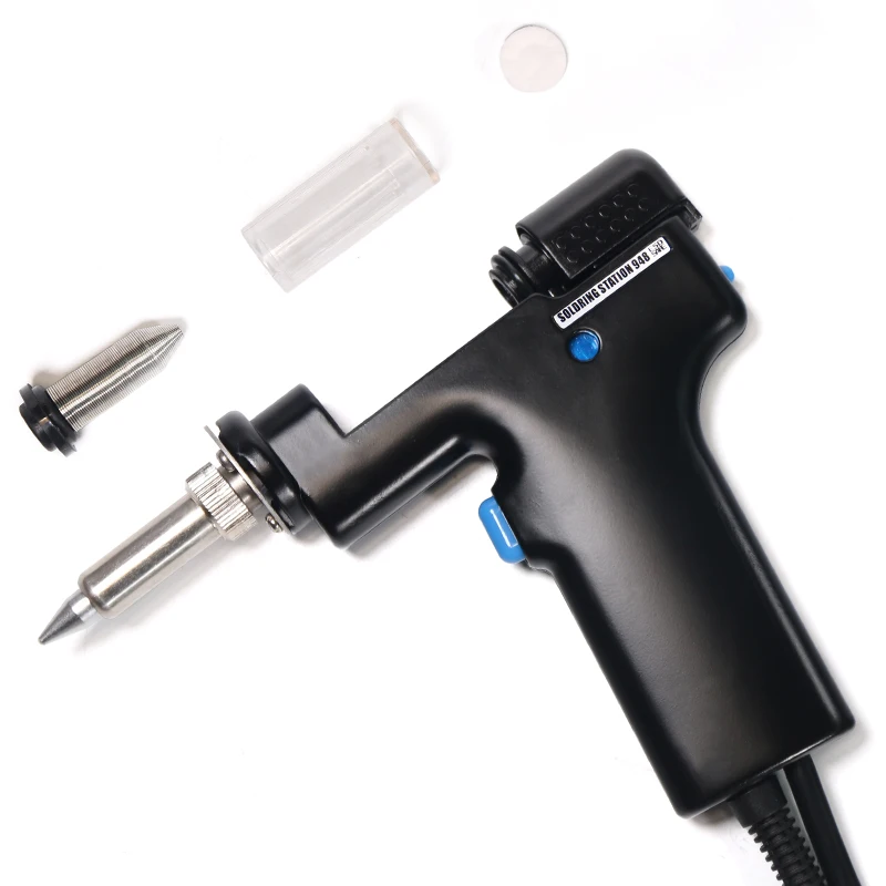 مسدس إزالة لحام من الفضة بقوة 90 وات مسدس شفط من القصدير مسدس لحام كهربائي مفرغ لمحطة إزالة لحام 948