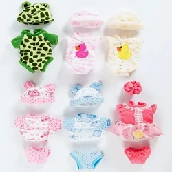 30cm Doll clothes coat Change a suit Reborn baby cartoon crystal super soft cloth doll set sweater doll accessories