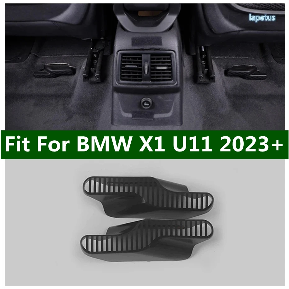 

Plastic Under Heat Floor Air Conditioner Duct Vent AC Outlet Grille Protector Cover Fit For BMW X1 U11 2023 2024 Car Accessories