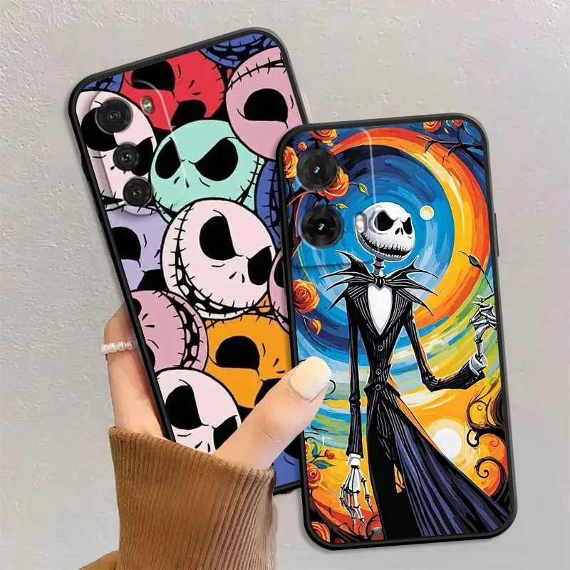 

Cute Christmas Eve Scare Cool For Motorola G85 Edge 50 G24 G35 G14 G04 40 G72 G34 G31 G Stylus G54 G13 G32 5G Black Phone Case