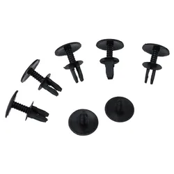 7pcs Auto Clip For VW Golf MK3 VR6 GTI Cowl Scuttle Trim Clip Water Rain Tray Deflector Panel Auto Fastener Body Push Retainer