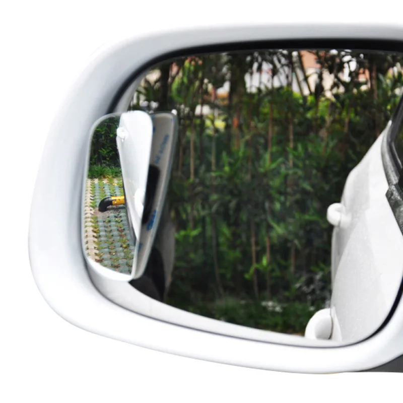 CHIZIYO 2pcs/Set Auto Car Side 360 Wide Angle Convex Mirror Car Vehicle Blind Spot Dead Zone Small Rearview Mirror