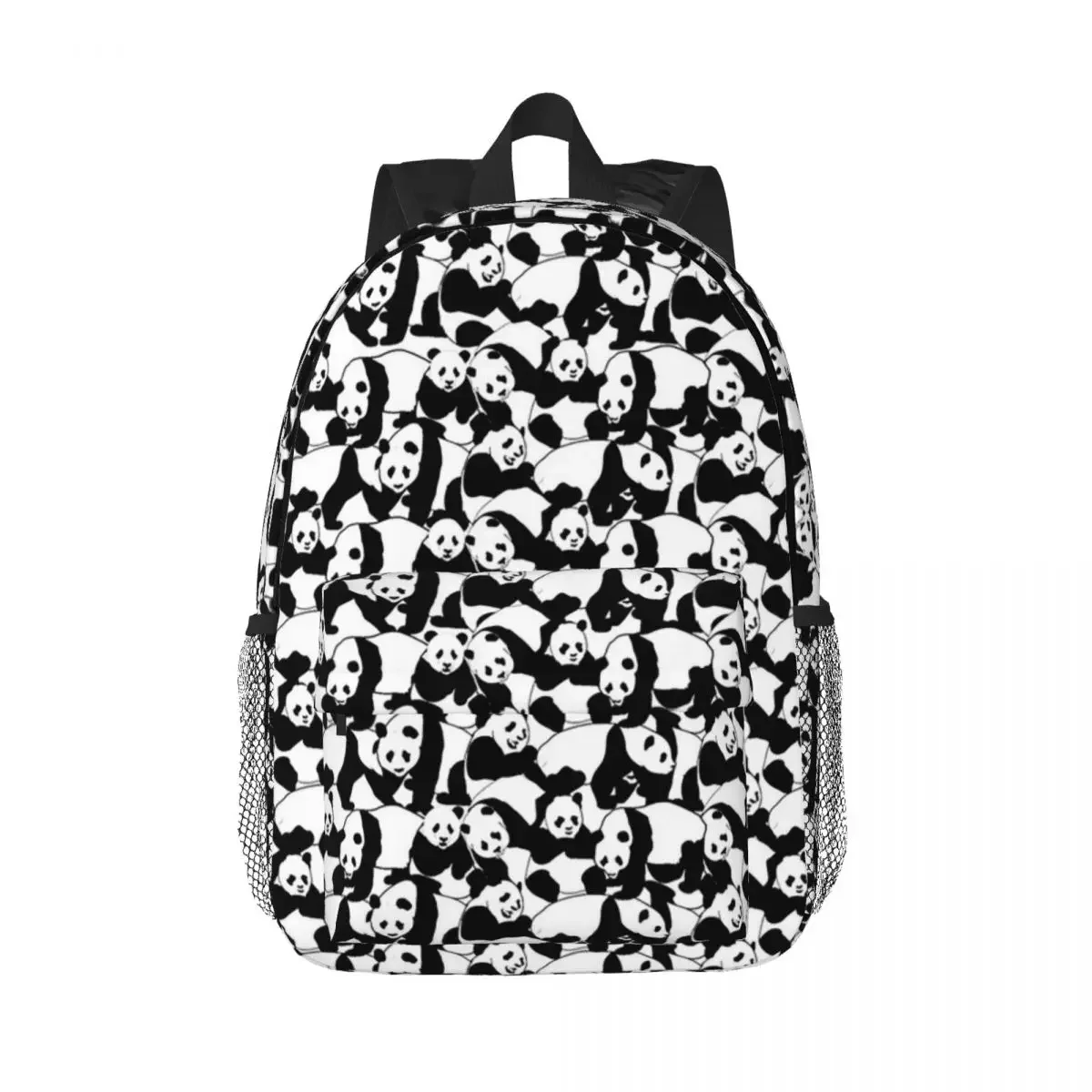 Panda Pattern Backpacks Boys Girls Bookbag Cartoon Children School Bags Laptop Rucksack Shoulder Bag Large Capacity