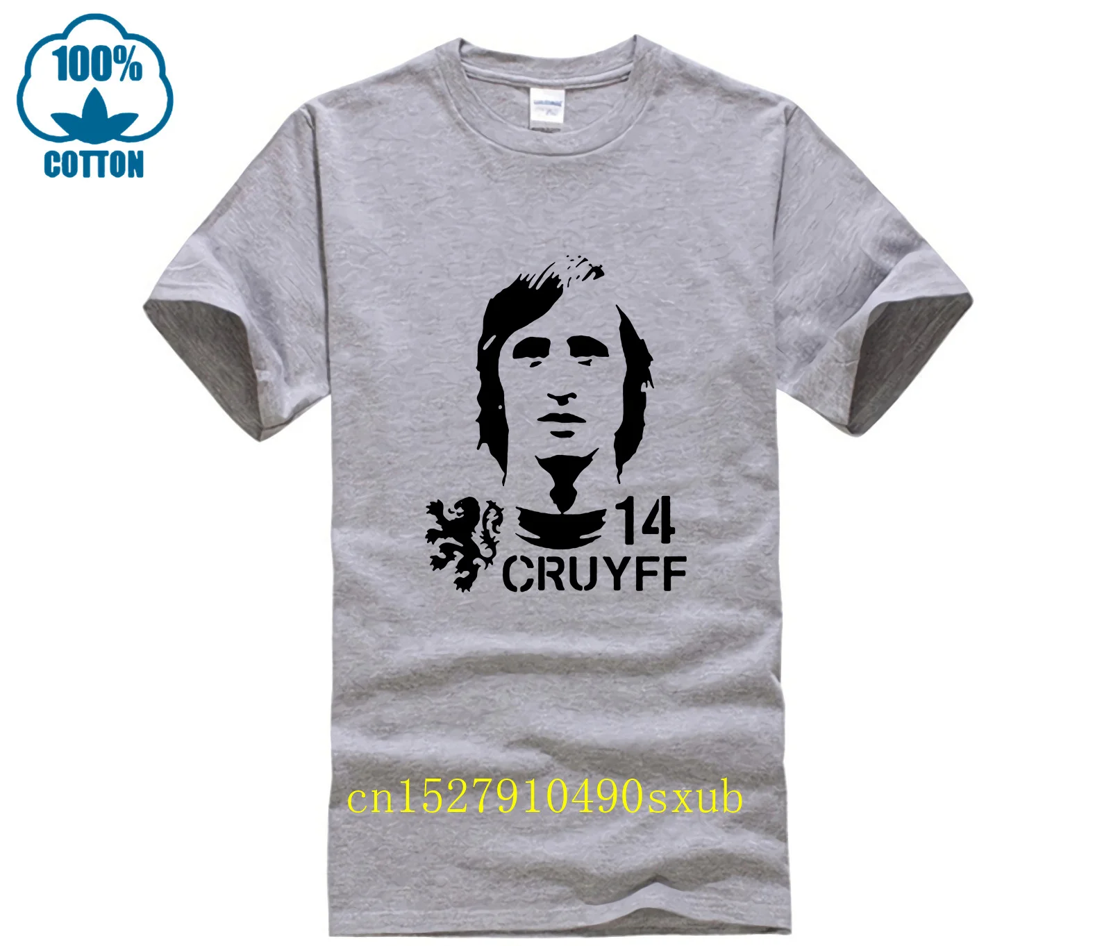 Funny woman t shirt Hendrik Johannes Cruyff Holland Nederland Ajax The Godfather 100 cotton t shirt