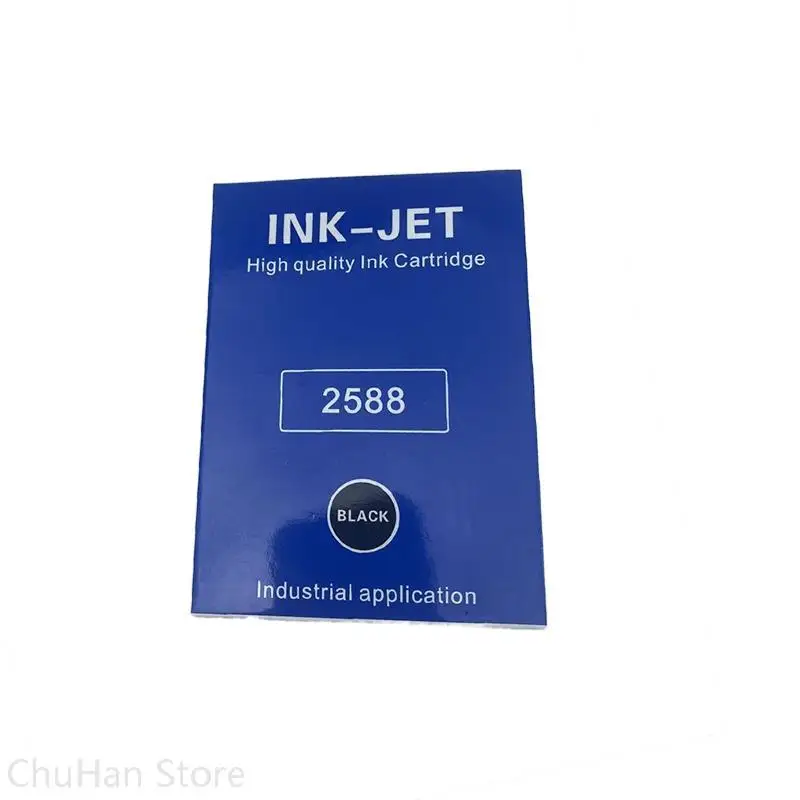 2588 ZK2588 42Ml Black Fast Dry Sneldrogende Inkt Cartridge 12.7Mm Print Hoogte Universele Voor Handheld Inkjet printer
