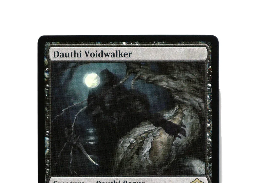 (Dauthi Voidwalker) Фольга/голографическая TCG Волшебная прокси-черная
