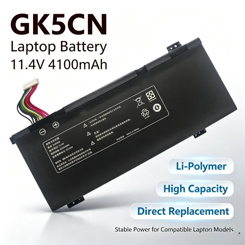 High Performance Laptop Replacement Battery for Mechanical Revolution Deep Sea Ghost X8TI Z2 Air F117‑B1 GK5CN Notebook Battery
