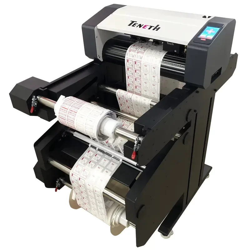 for Teneth Rotary Label Die Cutting Machine Roller Paper Processor Paper Roll Cutting Machine