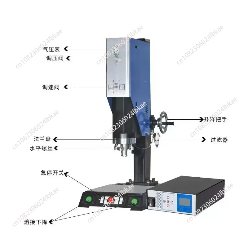Welding machine Plastic welding machine 15K20K plastic welding machine Intelligent automatic frequency tracking