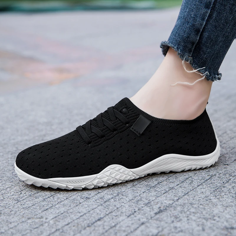 Damyuan Vulcanize Shoes Women Sneakers Light Breathable Mesh Sports Shoes Ladies Outdoor Wear-resistant Walking Trainers