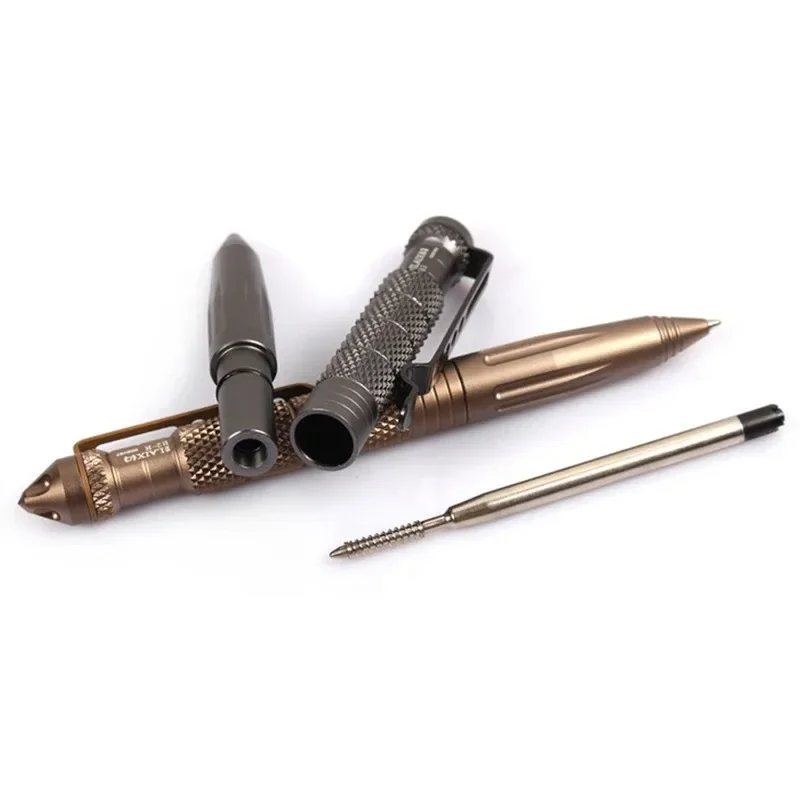 Multi Functional Tactical Pen High Quality Aluminum Anti Skid Portable Self DEFENCE Pen Steel Glass Breaker Survival Tool