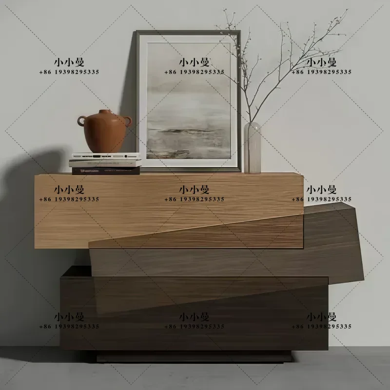 Medium Ancient Style Baking Paint Entryway Cabinet Living Room Wall Storage Chest Decorative Cabinet for Home Organization